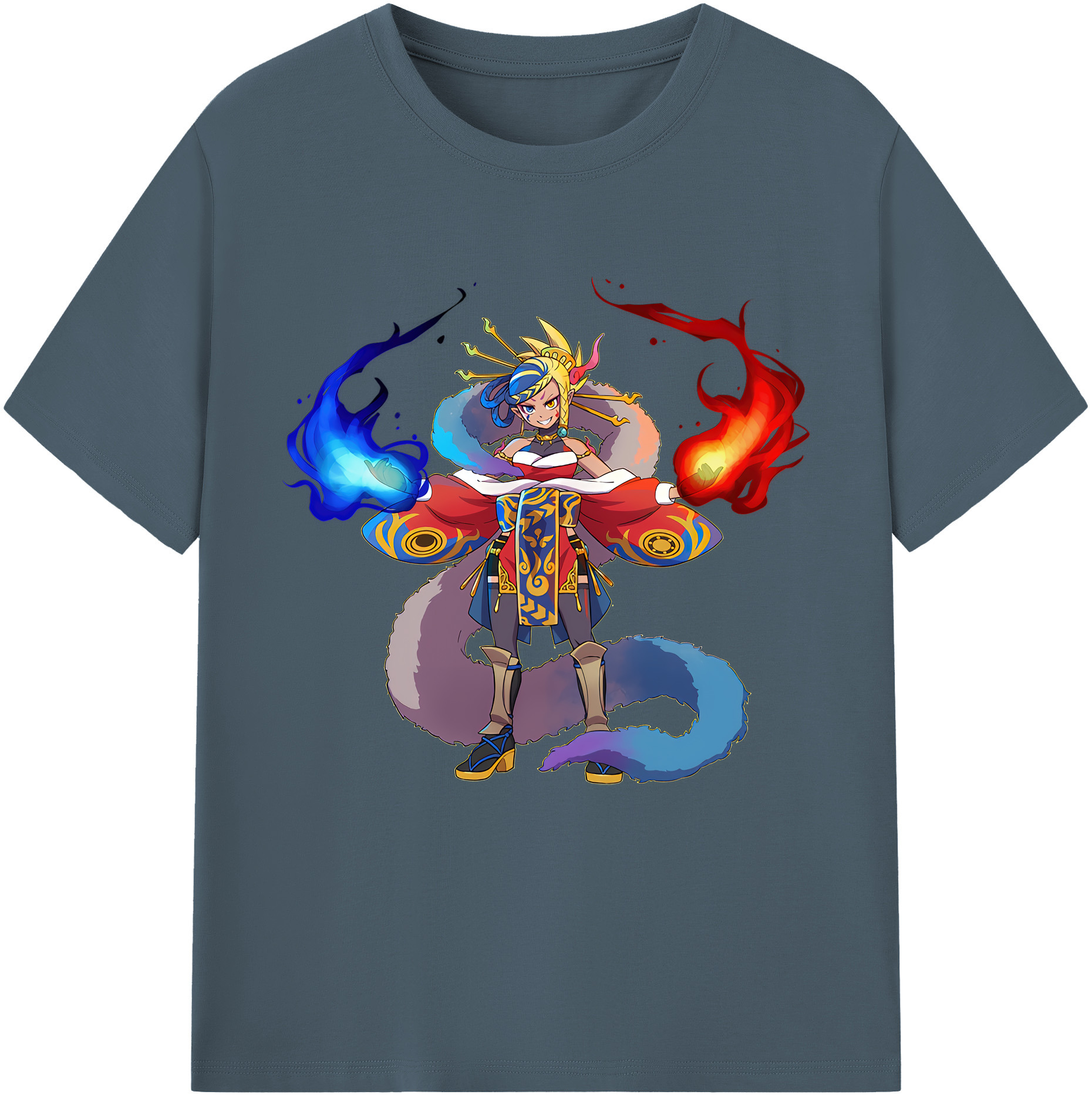 （画像用） 妖怪ウォッチ Yo-kai Watch 綿100％半袖Tシャツ（フロントプリント）